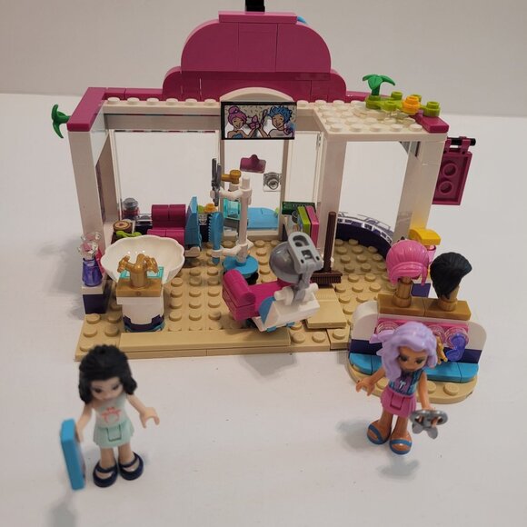 Lego Friends 41391 Heartlake Hair Salon Set With Minifigures Instructions - Picture 4 of 5